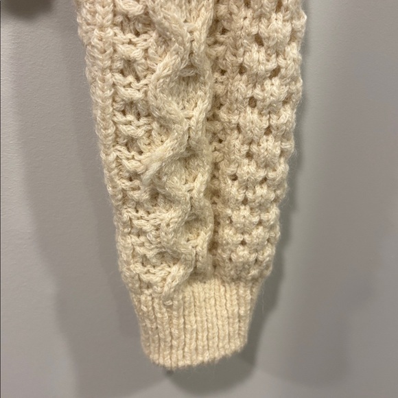 Wilfred Adley Cream Cable Knit Cardigan sweater - Picture 5 of 8